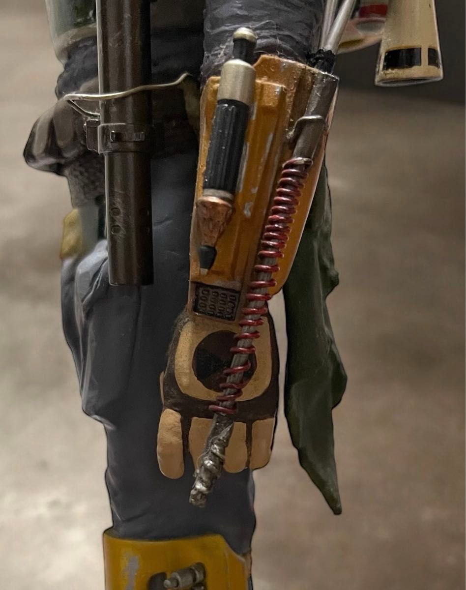 値下げ 海洋堂 BOBA FETTガレージキット完成品 ポーズ改造 値下げ 海洋堂 BOBA FETTガレージキット完成品 ポーズ改造