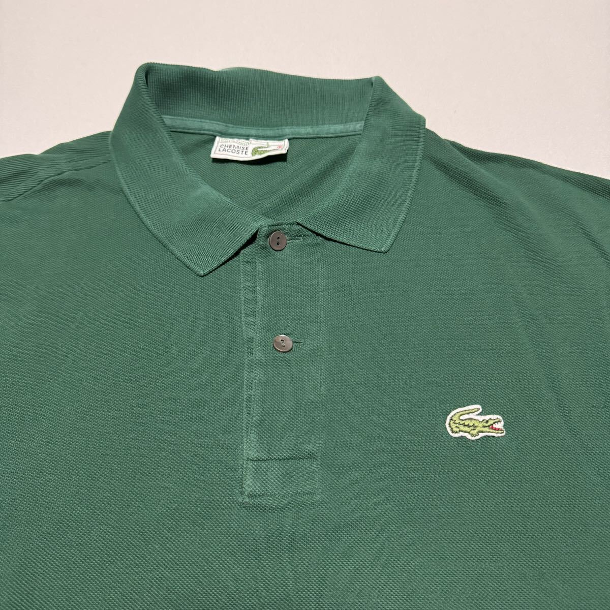 80s 90s フランス製 LACOSTE フレンチ ラコステ 半袖 ポロシャツ 80s 90s フランス製 LACOSTE フレンチ ラコステ 半袖 ポロシャツ