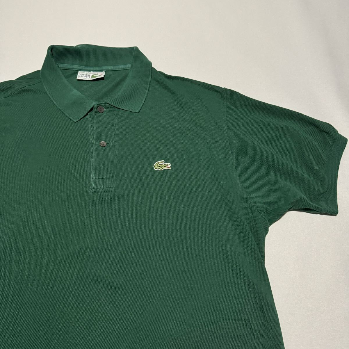 80s 90s フランス製 LACOSTE フレンチ ラコステ 半袖 ポロシャツ 80s 90s フランス製 LACOSTE フレンチ ラコステ 半袖 ポロシャツ