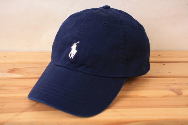 navy blue polo cap