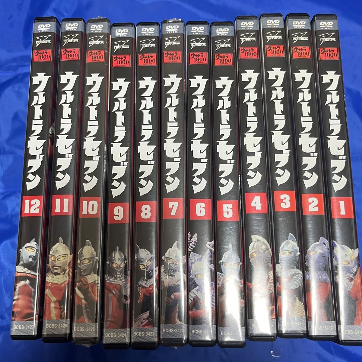 ウルトラセブンDVD 全12巻セット 初回特典ブロマイド入り 新品 ウルトラセブンDVD 全12巻セット 初回特典ブロマイド入り 新品