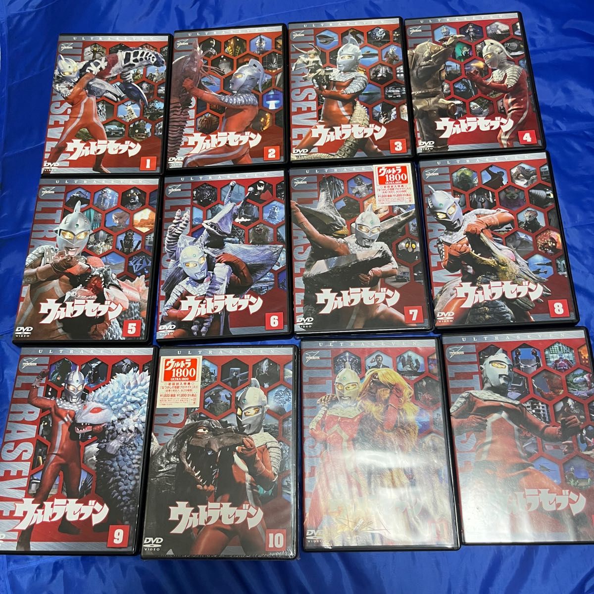 ウルトラセブンDVD 全12巻セット 初回特典ブロマイド入り 新品 ウルトラセブンDVD 全12巻セット 初回特典ブロマイド入り 新品