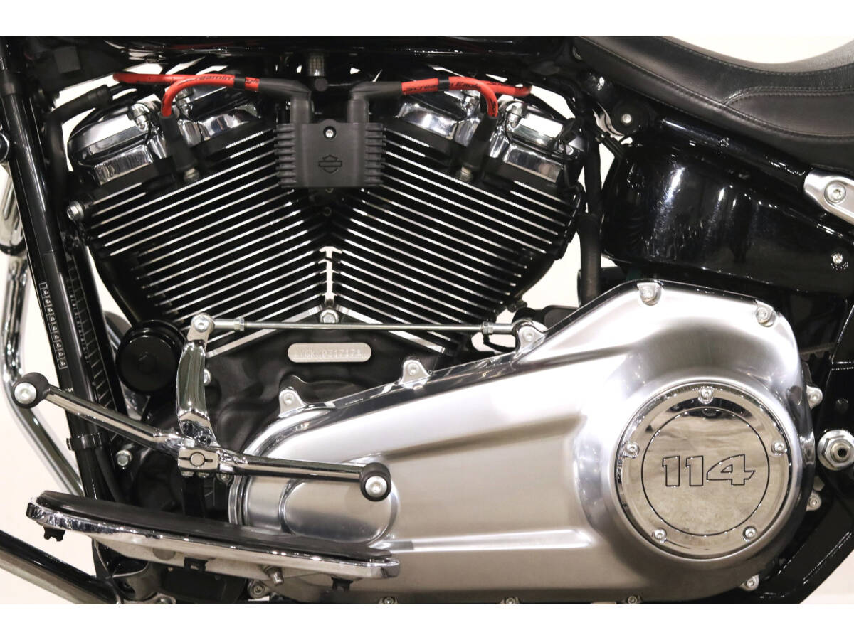  Harley FLFBS 2019y 1868cc 9591km небольшой пробег VANCE muffler FP3 S&S металлический коллектор Ape балка Wind защита осмотр 6/3