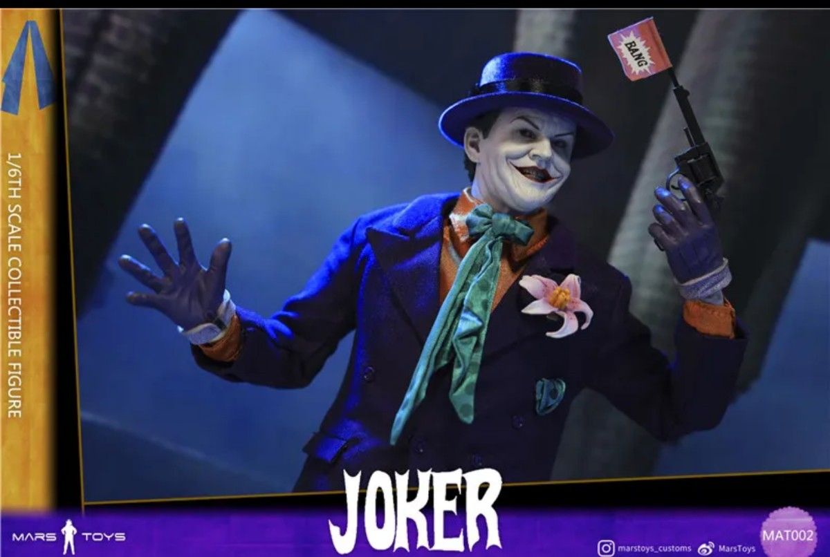 バットマン ジョーカーフィギュアJOKERジャック・ニコルソン バットマン ジョーカーフィギュアJOKERジャック・ニコルソン