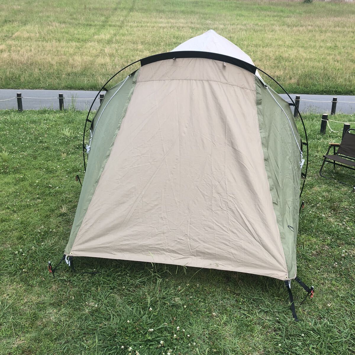 DOD THE1 ザワンタッチテント(M)2〜3人用 タン/カーキ 中古品 DOD THE1 ザワンタッチテント(M)2〜3人用 タン/カーキ 中古品