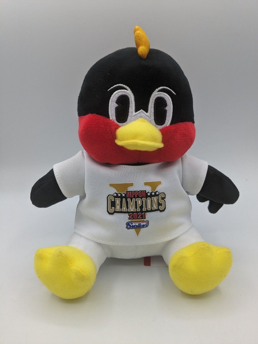 東京ヤクルトスワローズ お座りつば九郎 2021日本一 ぬいぐるみ 東京ヤクルトスワローズ お座りつば九郎 2021日本一 ぬいぐるみ
