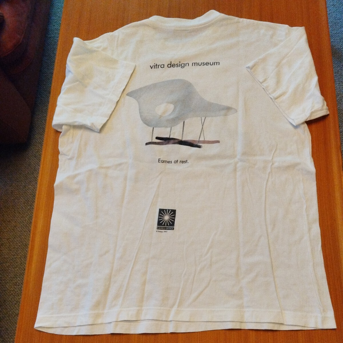 Eames Office 1997 vitra design museumユーズドT−シャツ Eames Office 1997 vitra design museumユーズドT−シャツ