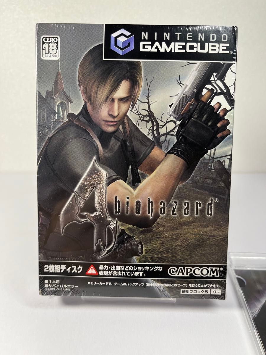 新品未開封 GC バイオハザード4 特典シークレットDVD付き 新品未開封 GC バイオハザード4 特典シークレットDVD付き