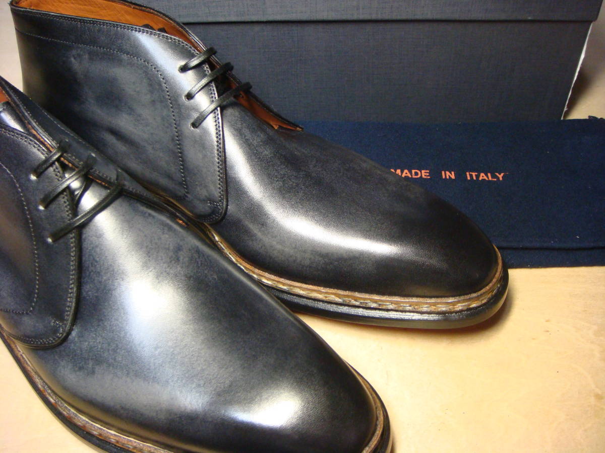 BOLLINI (ボリーニ) ブーツ 濃いグレー サイズ７.５ 約２５.５センチ