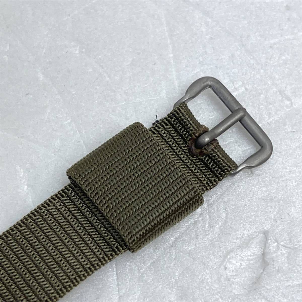 ベトナム戦争 65年製 アメリカ軍 腕時計用 リストバンド 16mm 未 ベトナム戦争 65年製 アメリカ軍 腕時計用 リストバンド 16mm 未