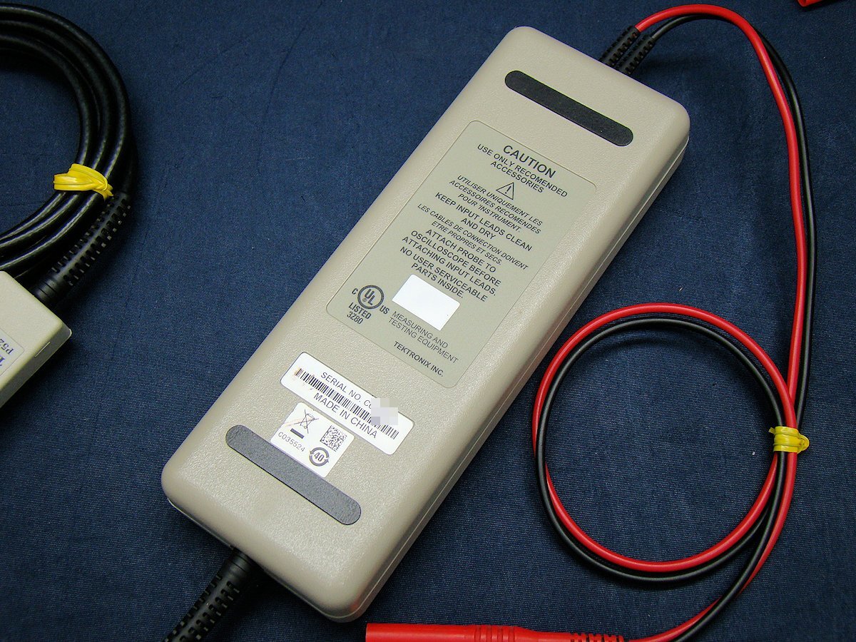 Yahoo!オークション - Tektronix P5205 高電圧差動プローブ Yahoo!オークション - Tektronix P5205 高電圧差動プローブ