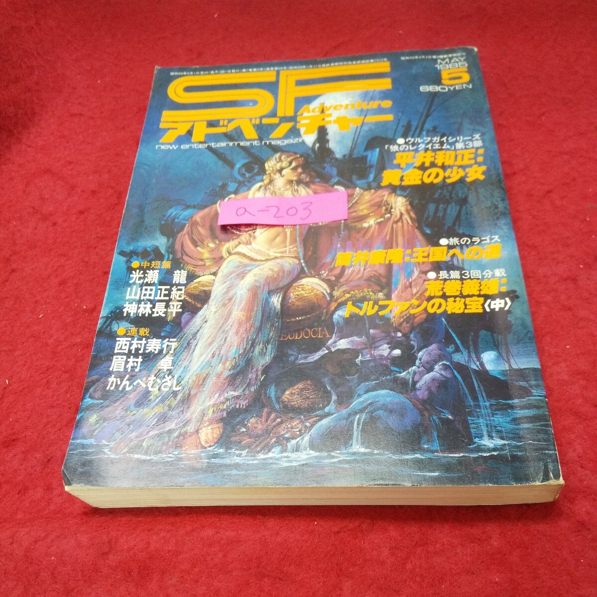 a-203※13 SFアドベンチャー 1985年5月号 No.66 荒巻義雄/平井 a-203※13 SFアドベンチャー 1985年5月号 No.66 荒巻義雄/平井