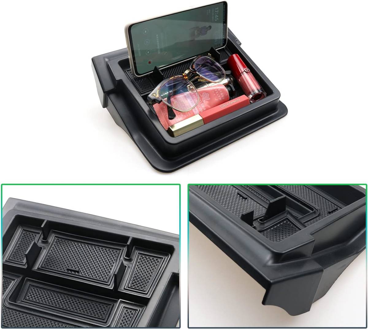  Honda NBOX navi reverse side tray JF3/JF4 slip prevention mat car interior custom parts out attaching console box dash board tray en box 