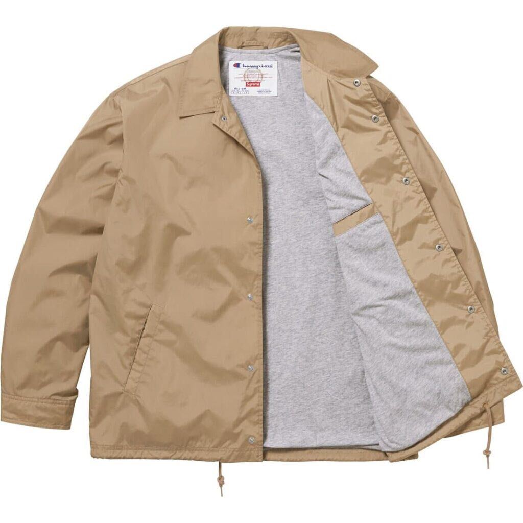送料無料 M タン Supreme Champion Coaches Jacket Tan 24SS 送料無料 M タン Supreme Champion Coaches Jacket Tan 24SS