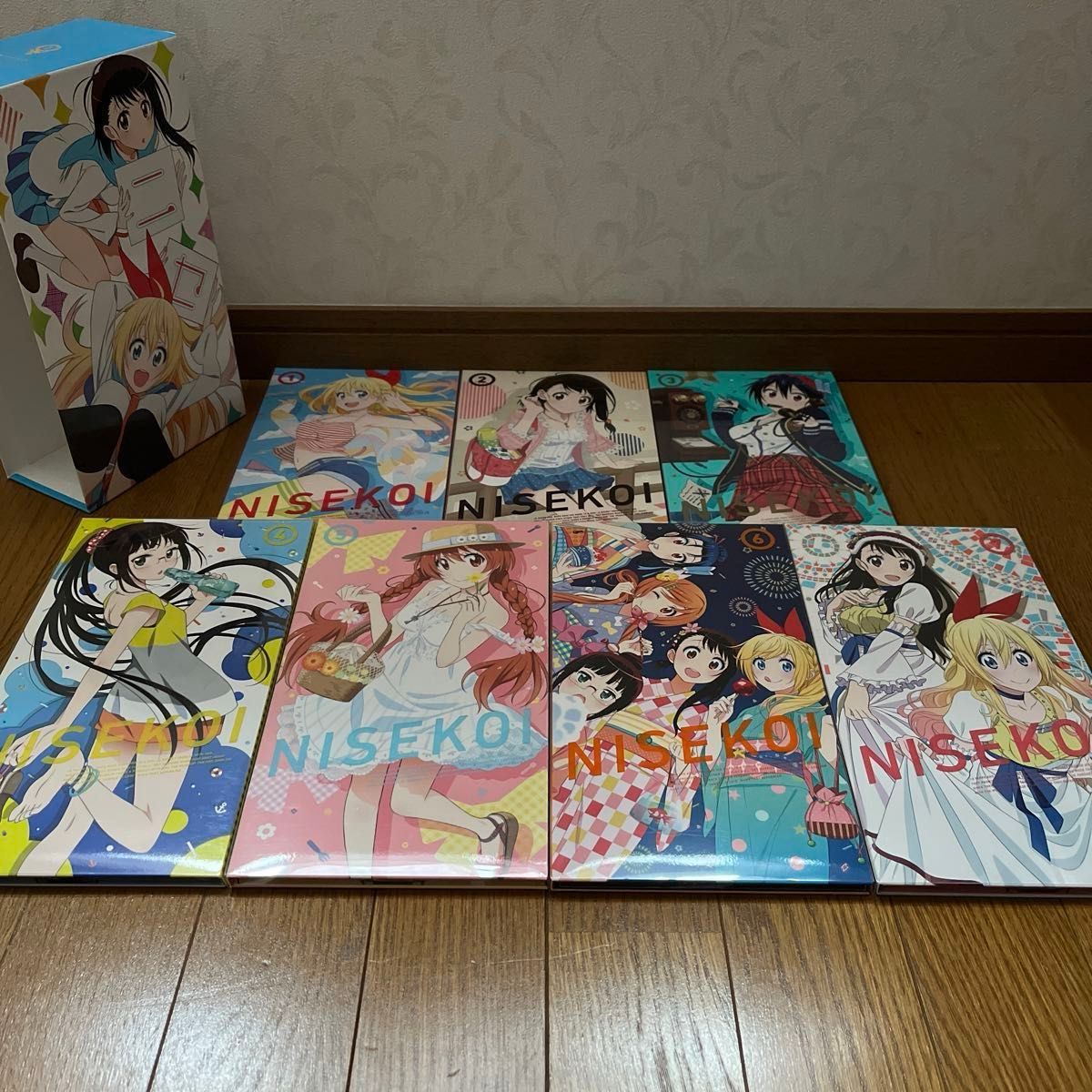 【DVD】ニセコイ 1期 完全生産限定版 全7巻セット おまけ付き 【DVD】ニセコイ 1期 完全生産限定版 全7巻セット おまけ付き