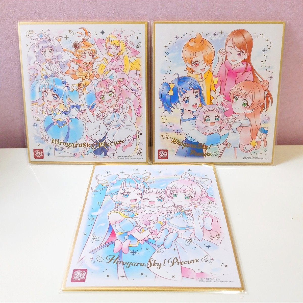 プリキュア 色紙 art special ひろがるスカイプリキュア まとめ プリキュア 色紙 art special ひろがるスカイプリキュア まとめ
