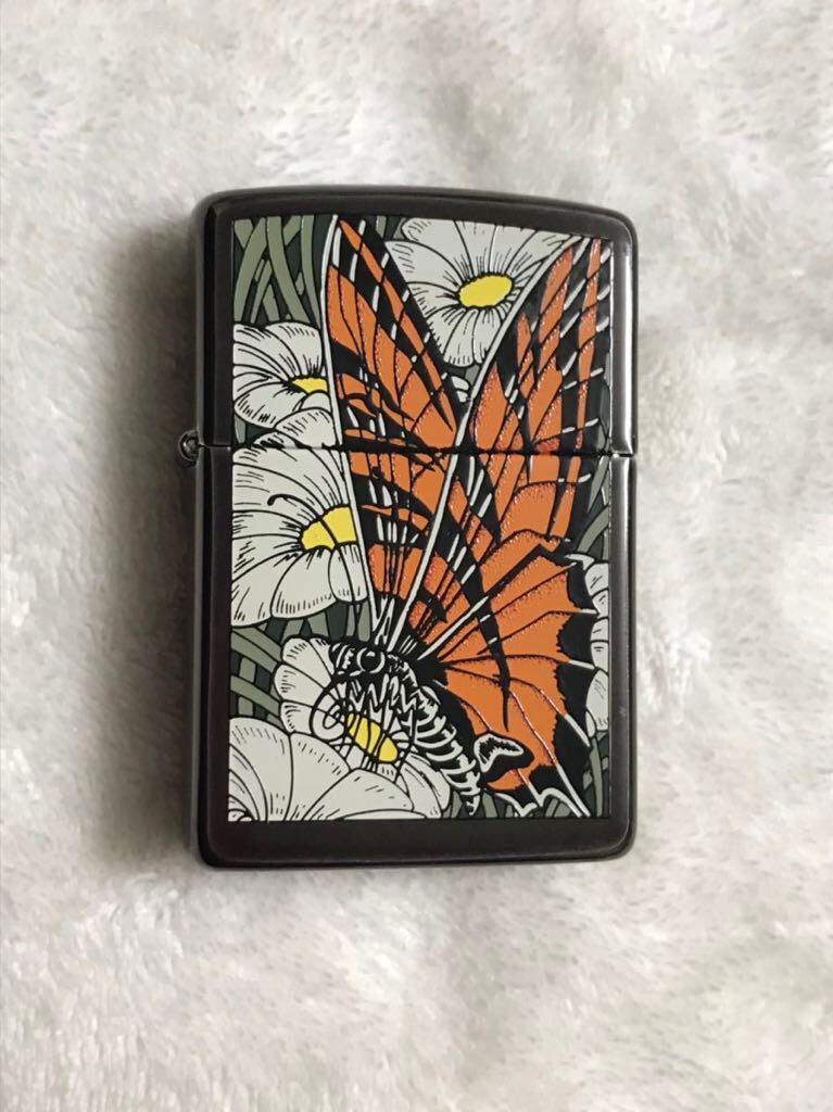 未使用 Zippo 4サイドメタル 金蛇 GD USA 希少 レア デッド