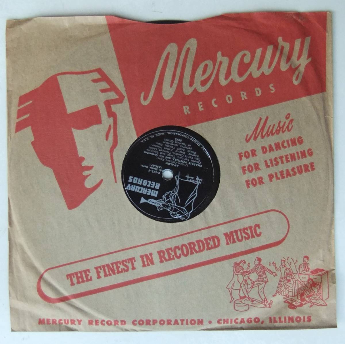 * CHARLIE VENTURA * Avalon / Confessin \' * Mercury 8942 (78rpm SP) *