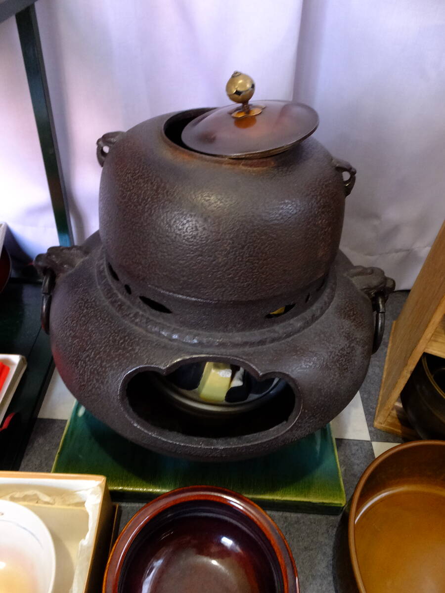 茶道具(風炉薄茶手前)まとめて一式、ユーズド。自宅でお茶会 茶道具(風炉薄茶手前)まとめて一式、ユーズド。自宅でお茶会