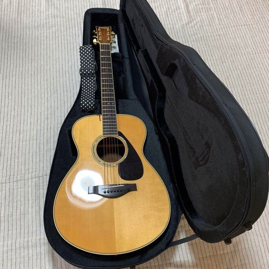 YAMAHA LS6 トップ単板 セミハードケース ストラップ 付 YAMAHA LS6 トップ単板 セミハードケース ストラップ 付