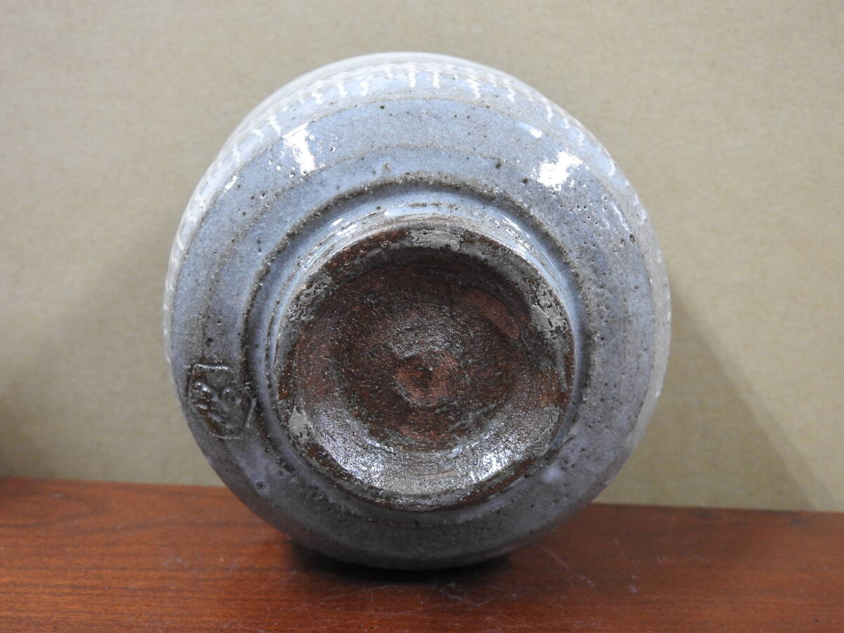 清水六兵衛 三島筒茶碗 共箱 OY32 清水六兵衛 三島筒茶碗 共箱 OY32
