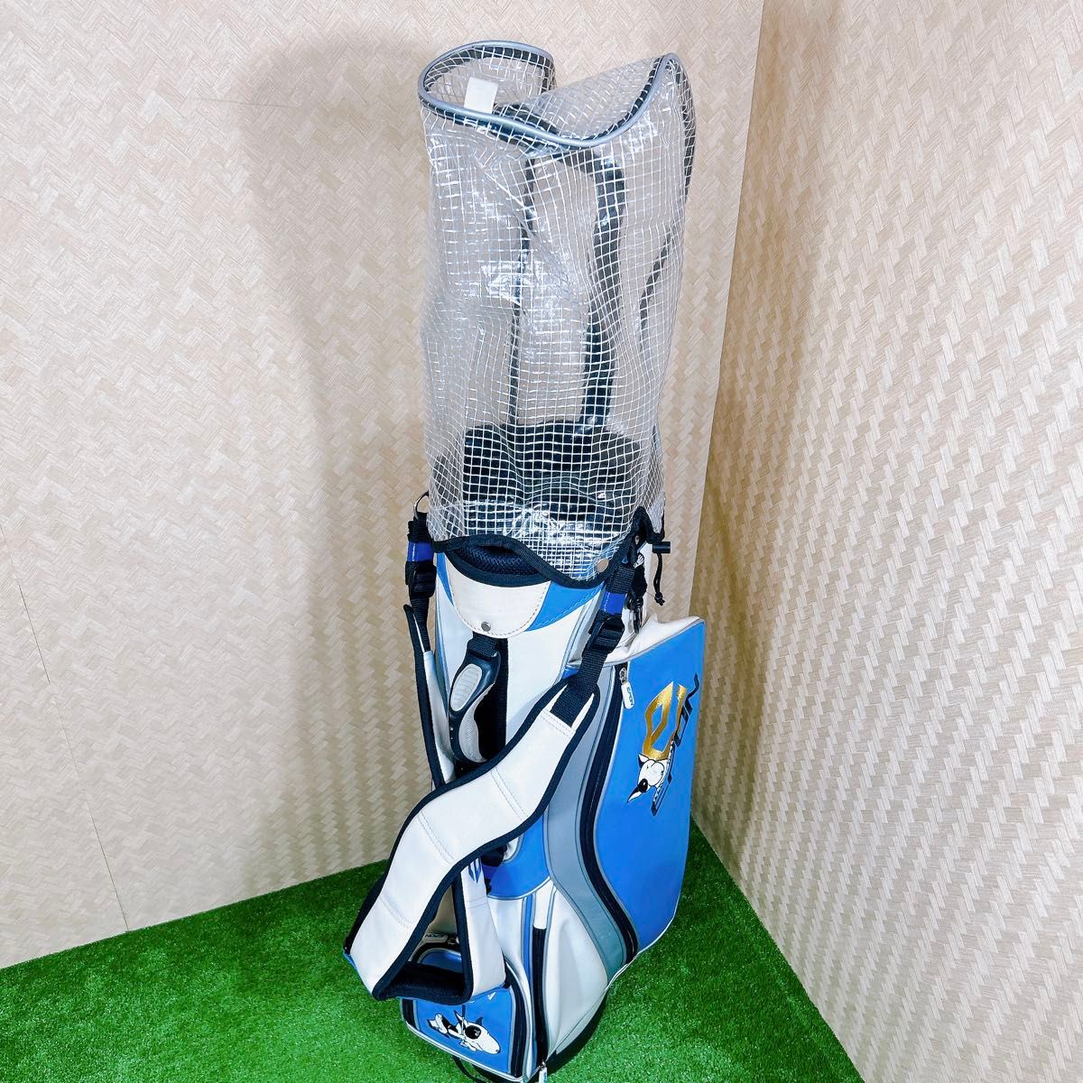 良品】エポン EPON キャディバッグ ゴルフバッグ カート式 良品】エポン EPON キャディバッグ ゴルフバッグ カート式