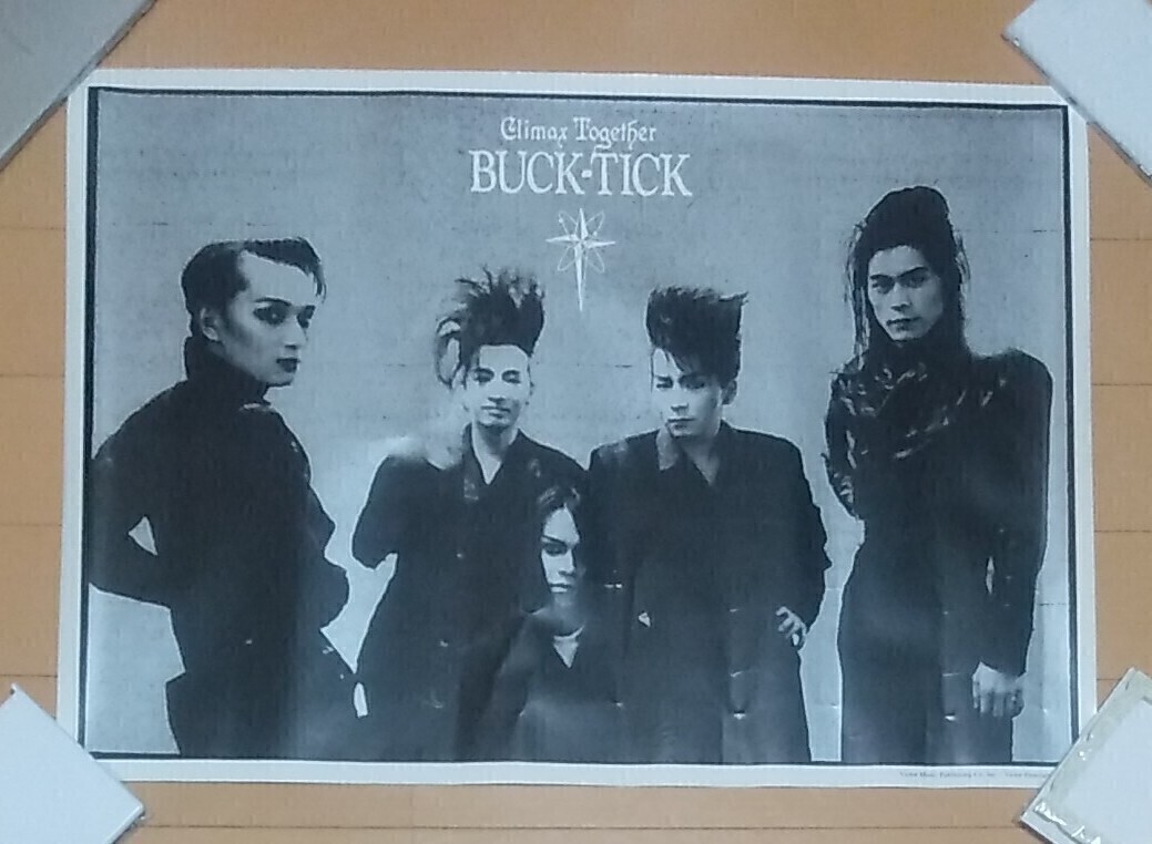 BUCK-TICK Climax Together B3 poster bakchik Sakurai ..