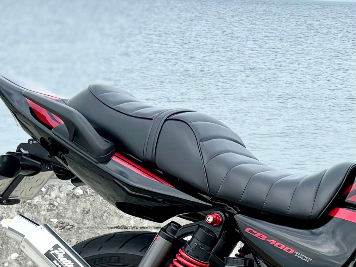一番人気 新品 アンコ抜きビンテージ風タックロールシート HONDA 一番人気 新品 アンコ抜きビンテージ風タックロールシート HONDA