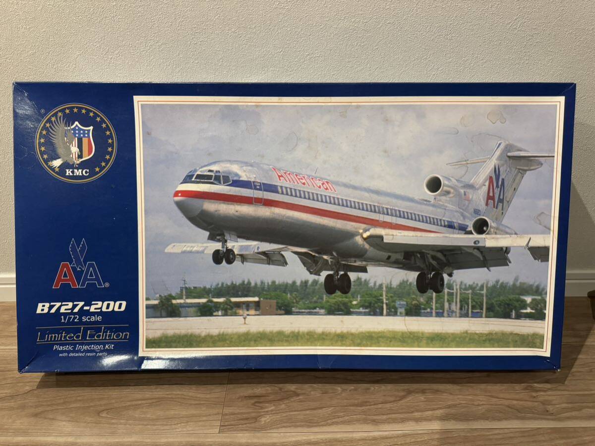 Yahoo!オークション - KMC アメリカン航空 B727-200プラモデル 1/72 Yahoo!オークション - KMC アメリカン航空 B727-200プラモデル 1/72