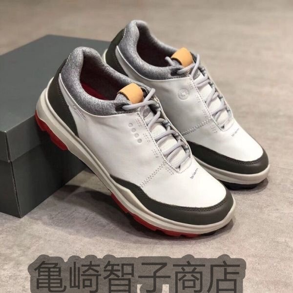 ゴルフシューズ メンズ スポーツ レジャー ウォーキング 通気性 快適 デンマーク ホワイトー24.5cm