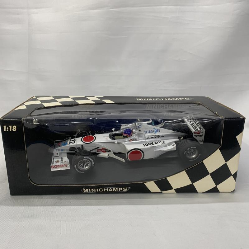 大人気新品 Yahoo!オークション - 1/18 ミニチャンプス BAR Honda 02 レーシングカー