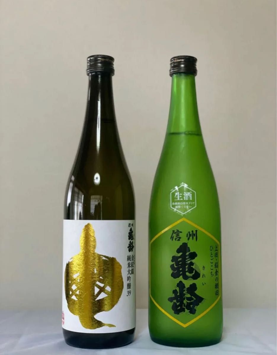 信州亀齢 ・純米大吟醸39 金紋錦 金亀・上田 稲倉の棚田米 純米 信州亀齢 ・純米大吟醸39 金紋錦 金亀・上田 稲倉の棚田米 純米