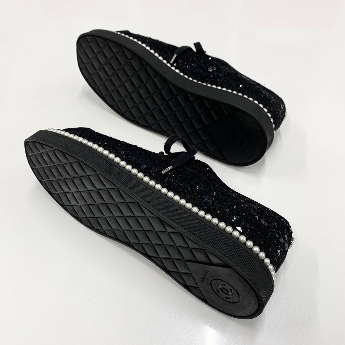 7827 シャネル ココマーク ツイード スパンコール パール レース 7827 シャネル ココマーク ツイード スパンコール パール レース