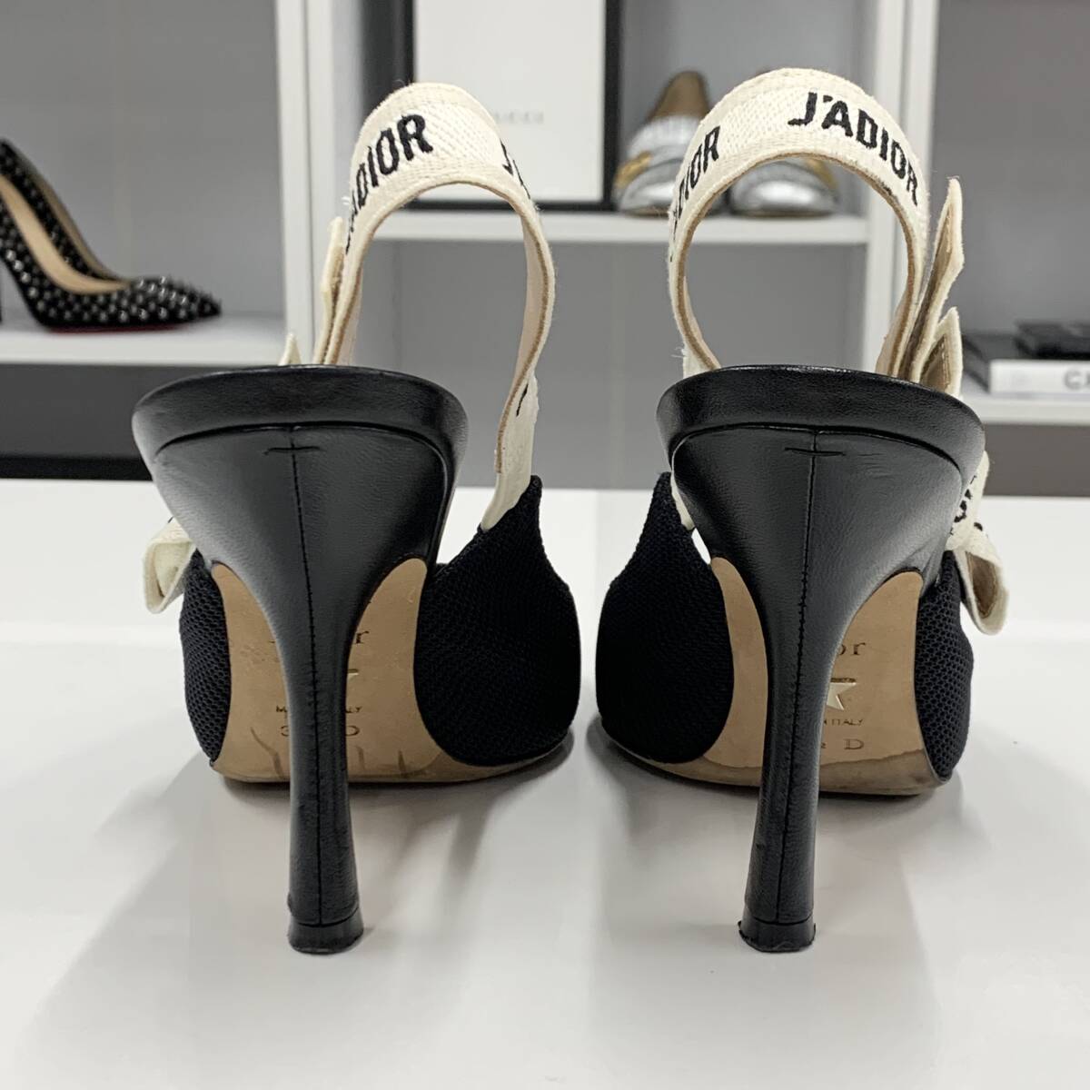 Dior バックストラップJ'ADIOR 10cm ヒール|ファッション Dior バックストラップJ'ADIOR 10cm ヒール|ファッション