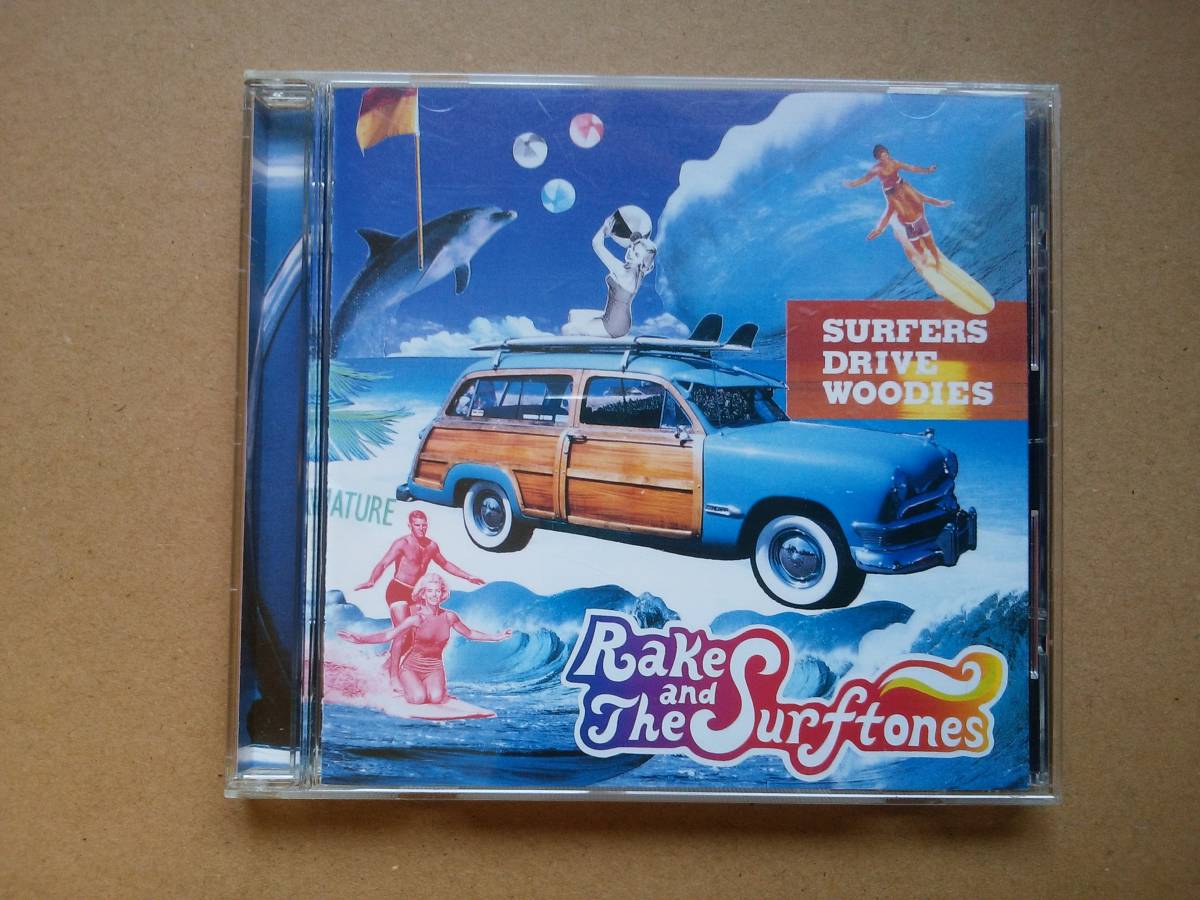 Rake and The Surftones/Surfers Drive Woodies [CD] 1996年 PICP-1116 国内盤 エレキ/サーフ/AOR/ジェイ・グレイドン_画像1