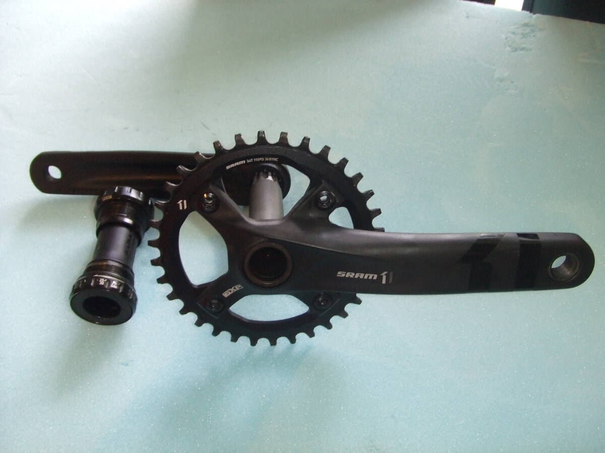 ■■SRAM GXP シングル クランク MTB11s 中古品 ■■
