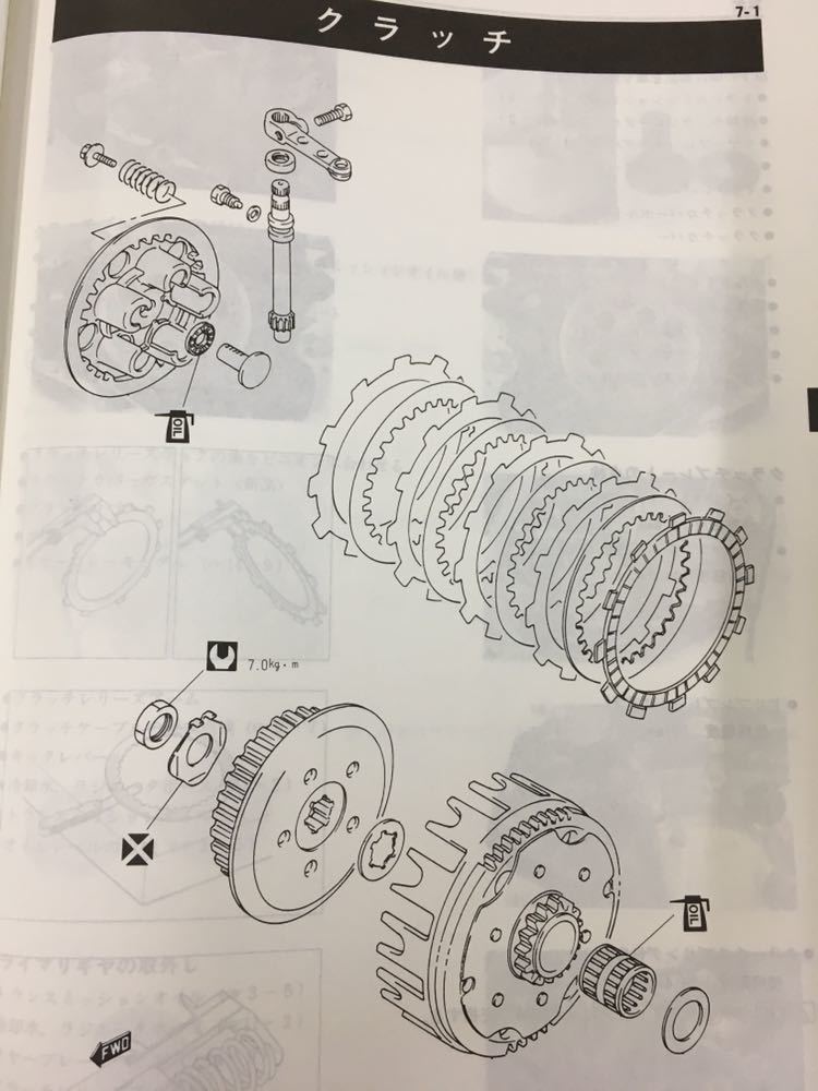 スズキ　RM80　オーナーズサービスマニュアル　１９９３年６月発行_画像3