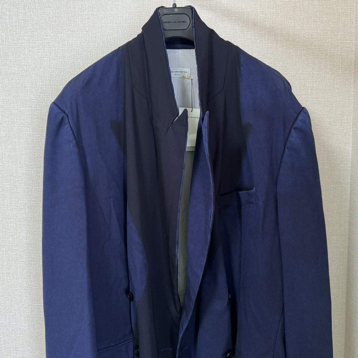 新品未使用】DRIES VAN NOTEN 24SS ジャケット ダブル M|Yahoo 新品未使用】DRIES VAN NOTEN 24SS ジャケット ダブル M|Yahoo
