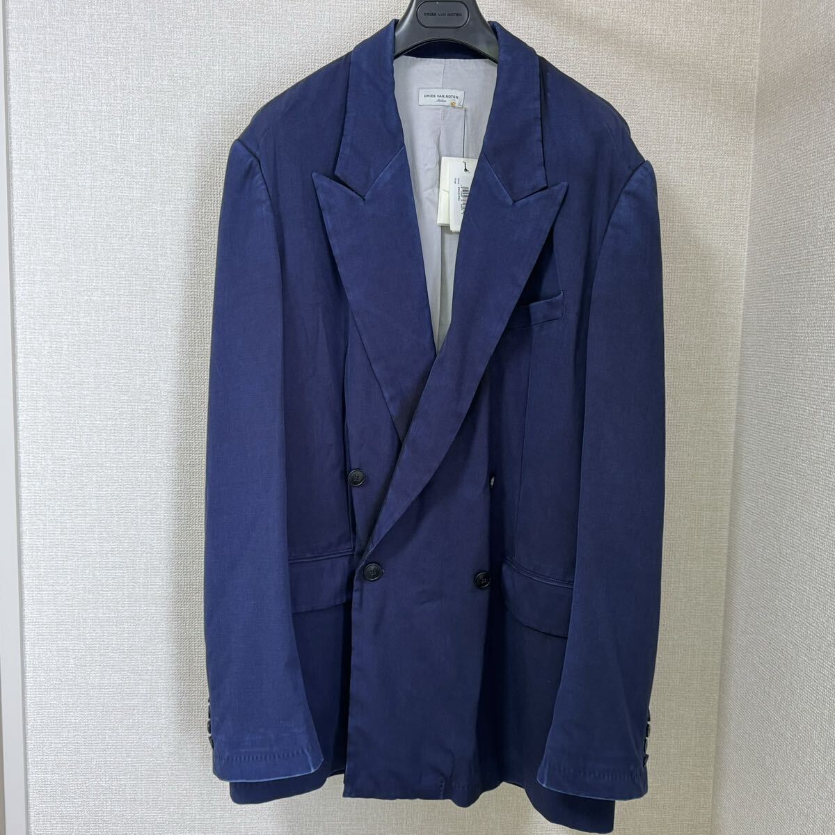 新品未使用】DRIES VAN NOTEN 24SS ジャケット ダブル M|Yahoo 新品未使用】DRIES VAN NOTEN 24SS ジャケット ダブル M|Yahoo