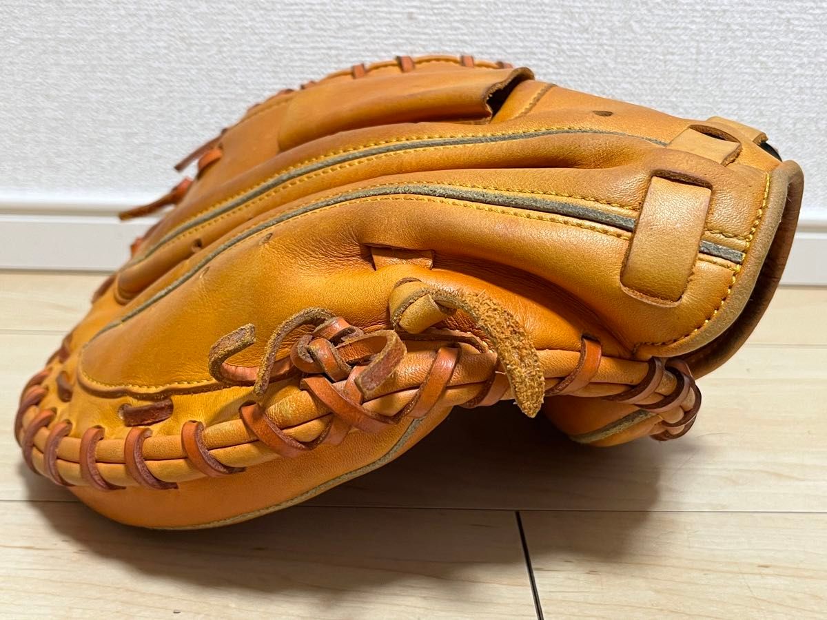 ハタケヤマ HATAKEYAMA 軟式 キャッチャーミット 右投げ 大人用 ハタケヤマ HATAKEYAMA 軟式 キャッチャーミット 右投げ 大人用