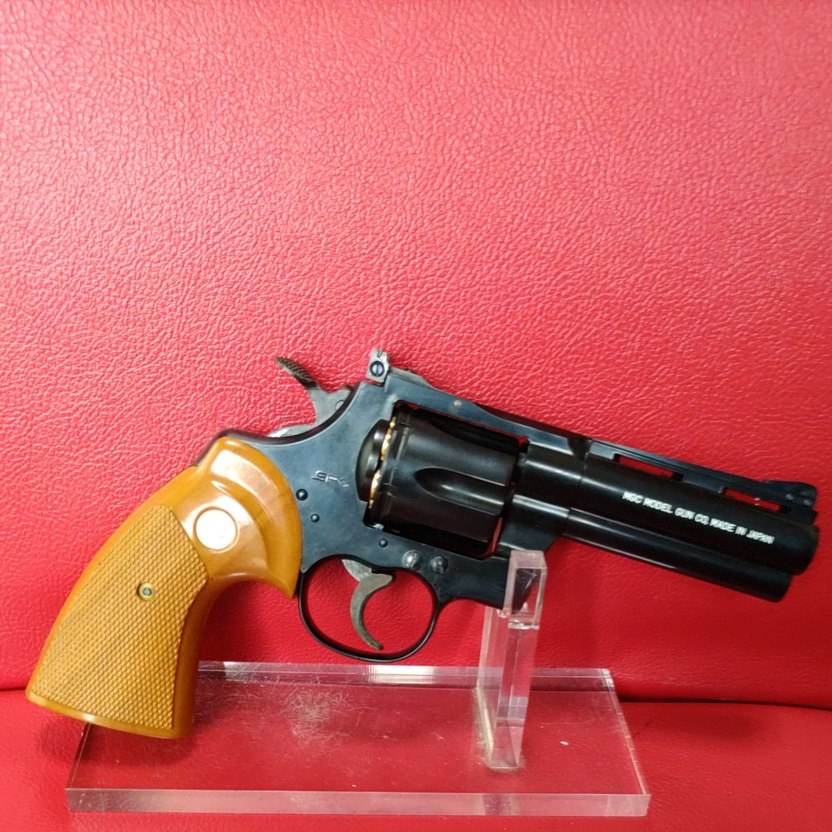 MGC社製コルトパイソン357マグナム 4inch 未発火 美品モデル MGC社製コルトパイソン357マグナム 4inch 未発火 美品モデル