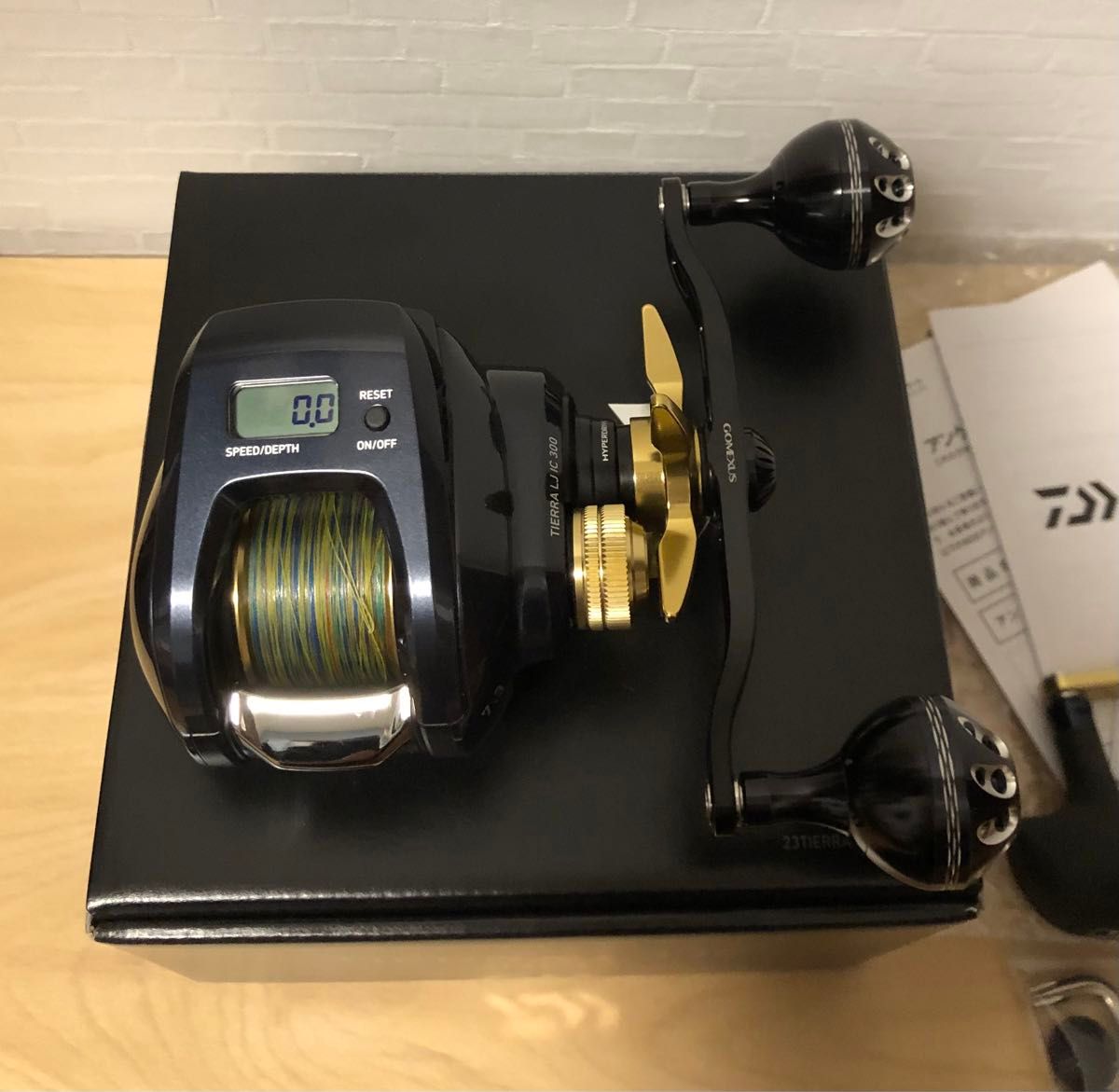 23 ティエラ TIERRA LJ IC 300H ゴメクサス 120 ダブルハンドル 23 ティエラ TIERRA LJ IC 300H ゴメクサス 120 ダブルハンドル