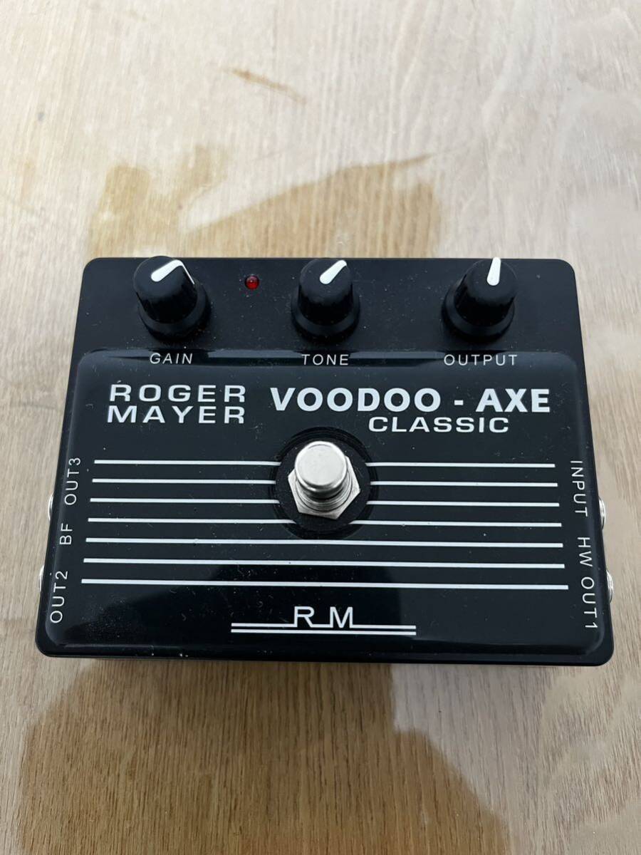 Roger Mayer V00D00-AXE エフェクター ROGER MAYER Voodoo-AXE Classic ファズ ギターエフェクター