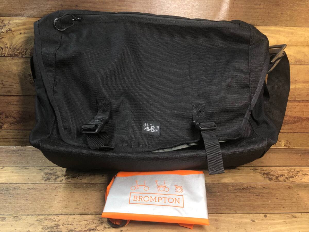 HX566 ブロンプトン BROMPTON メトロ Metro メッセンジャーバッグ 黒