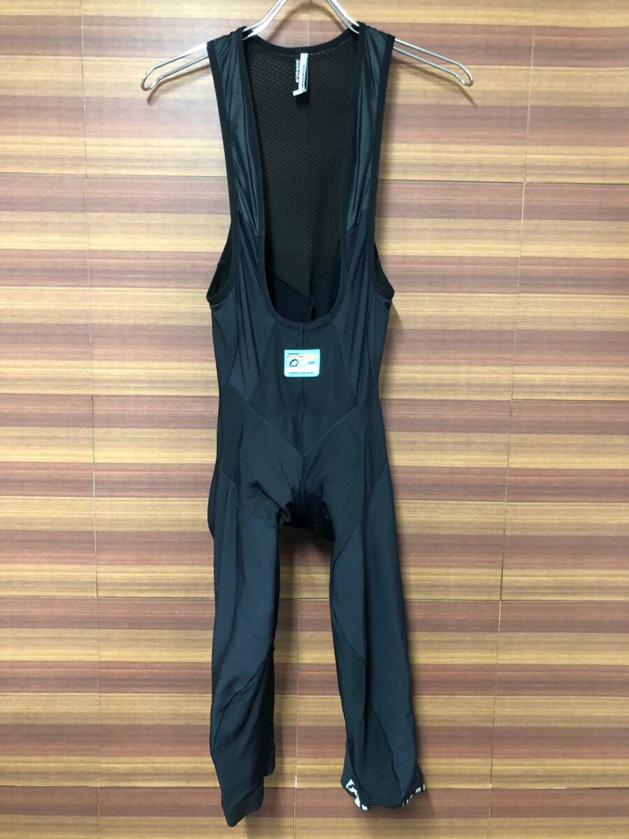 HY744 アソス Assos 裏起毛 ビブタイツ 黒 S パッド 擦れ汚れあり