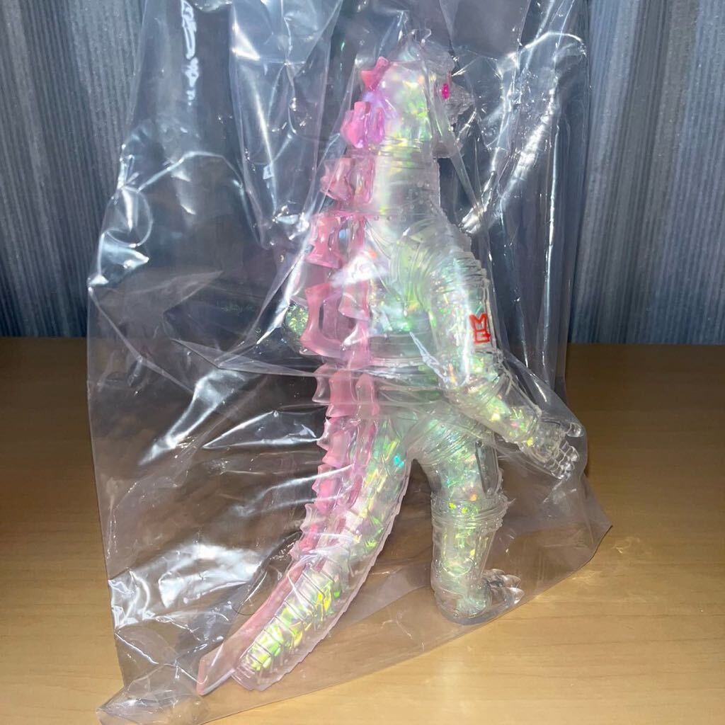 オレンジ目 メカゴジラ 350 クリスタル ピンク 彩色 オーロラ オレンジ目 メカゴジラ 350 クリスタル ピンク 彩色 オーロラ