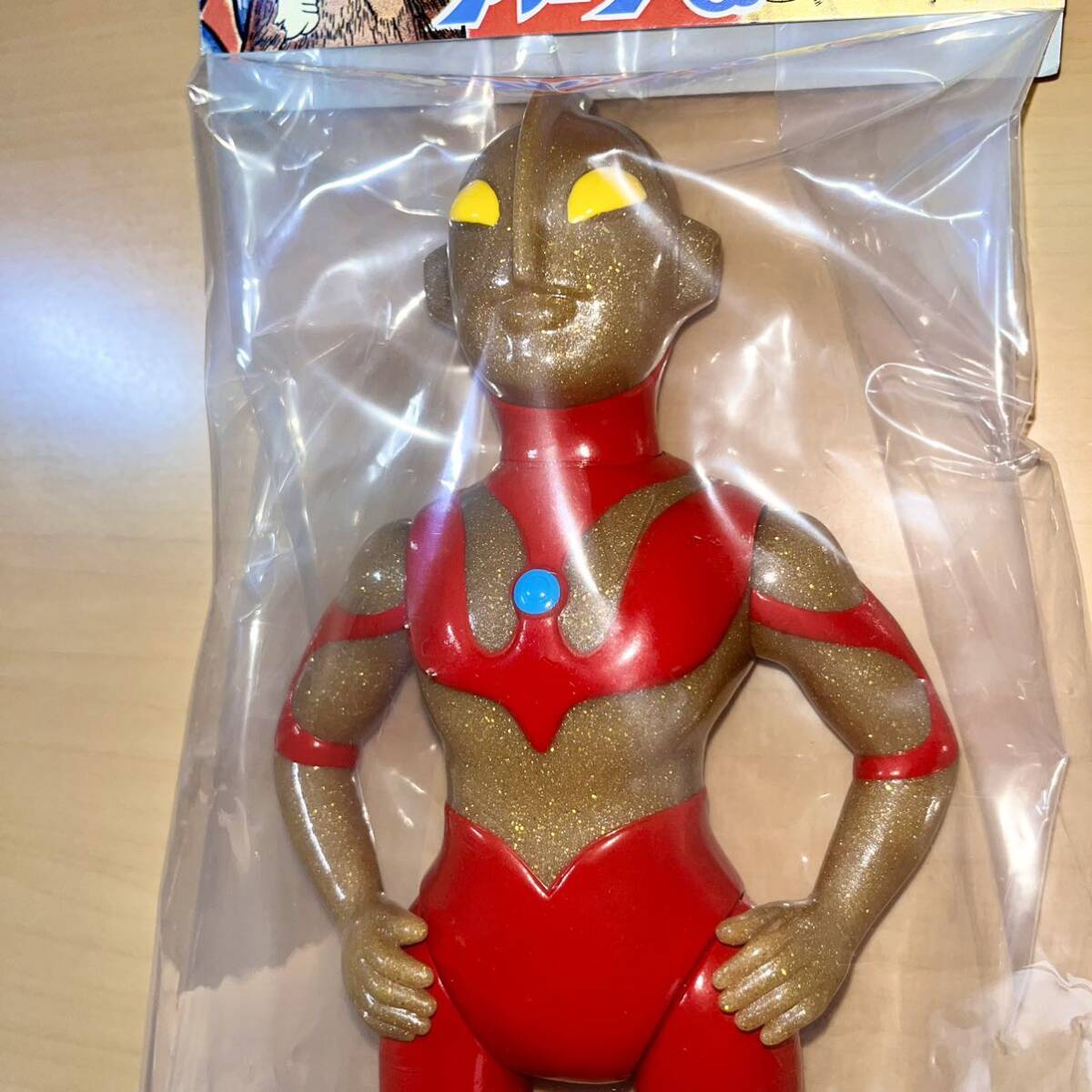 マルサン ウルトラマン 450 ゴールド ラメ 黄色目 ビックサイズ マルサン ウルトラマン 450 ゴールド ラメ 黄色目 ビックサイズ