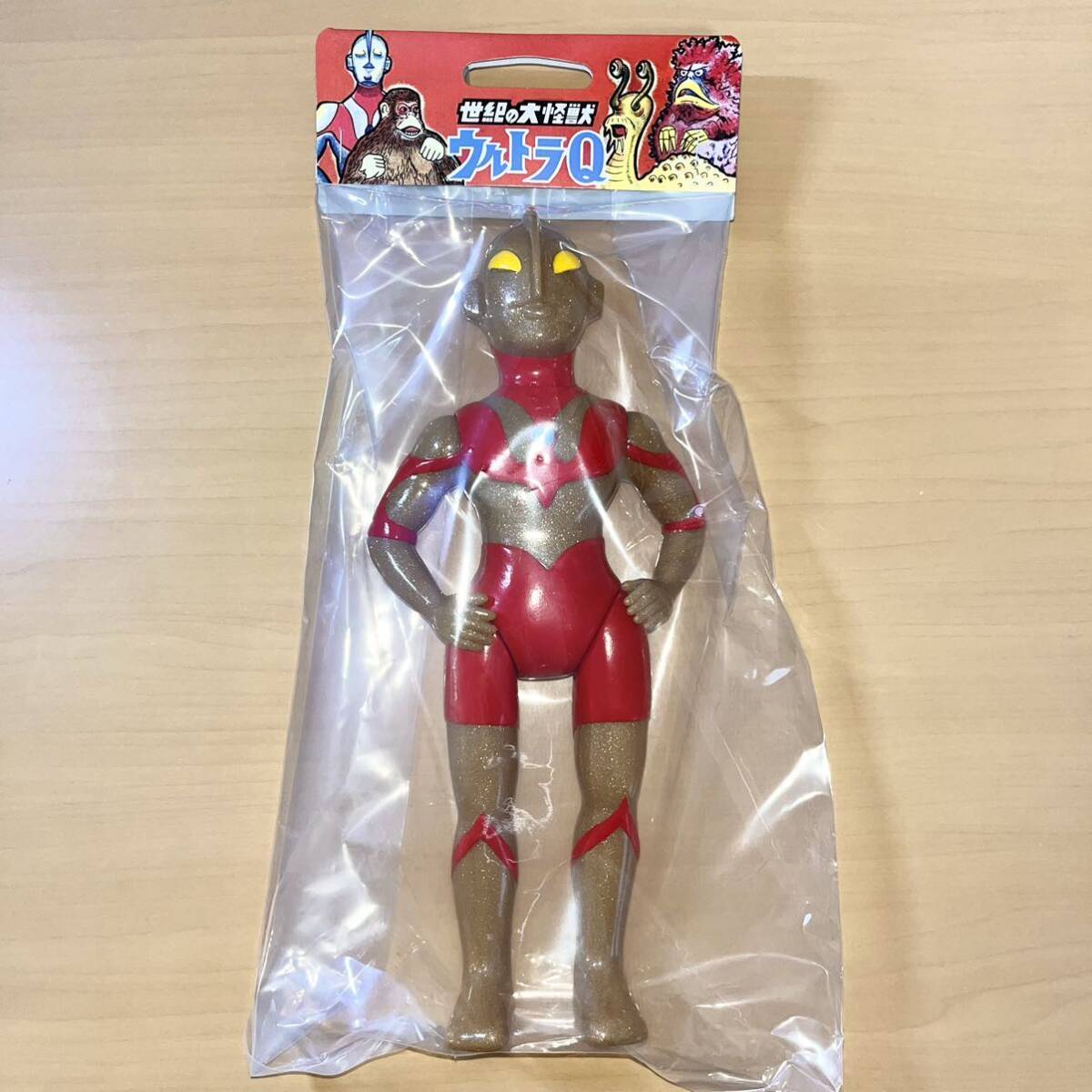 マルサン ウルトラマン 450 ゴールド ラメ 黄色目 ビックサイズ マルサン ウルトラマン 450 ゴールド ラメ 黄色目 ビックサイズ