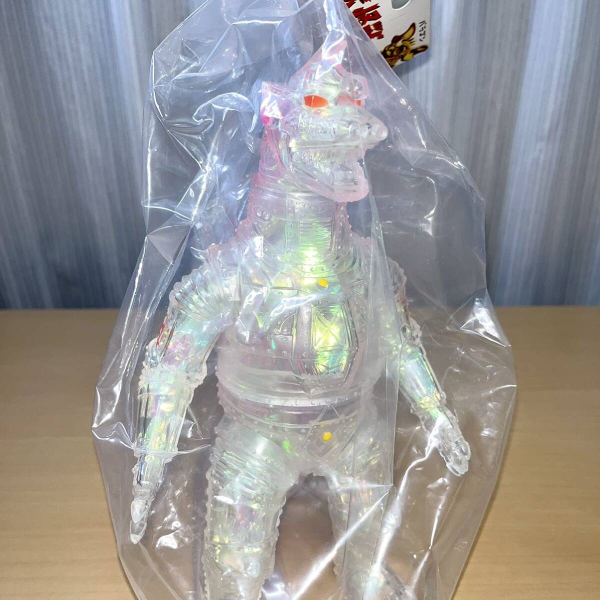 オレンジ目 メカゴジラ 350 クリスタル ピンク 彩色 オーロラ オレンジ目 メカゴジラ 350 クリスタル ピンク 彩色 オーロラ