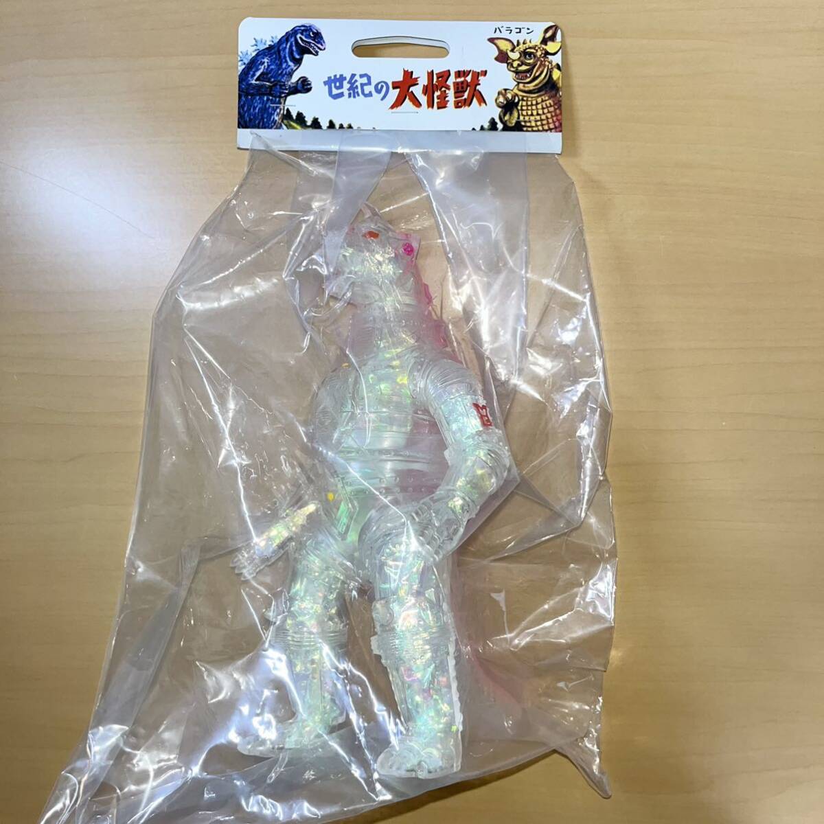 オレンジ目 メカゴジラ 350 クリスタル ピンク 彩色 オーロラ オレンジ目 メカゴジラ 350 クリスタル ピンク 彩色 オーロラ